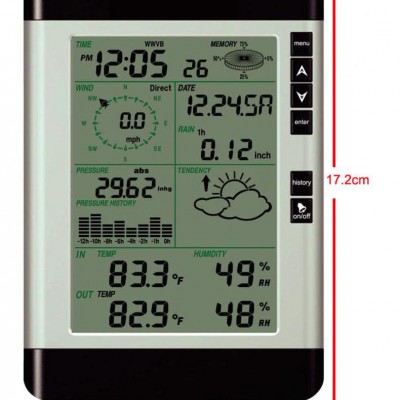 无线气象仪 WH-2081​ 室内外温度湿度
