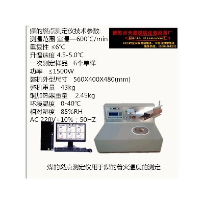 TXMRD-1煤炭燃点测定仪   煤的着火温度测定仪