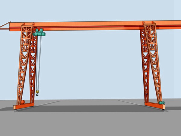 青海海东龙门吊厂家 160t双梁门式起重机特点