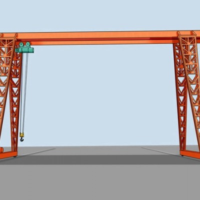 青海海东龙门吊厂家 160t双梁门式起重机特点