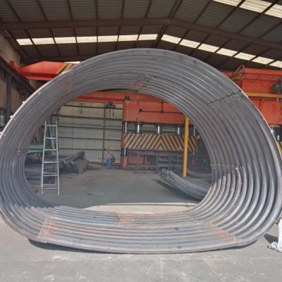 江西市政钢波纹排水管  马蹄形钢制波纹管涵施工