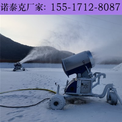 户外滑雪场造雪机设备不挑用水 全智能化造雪机操作特点