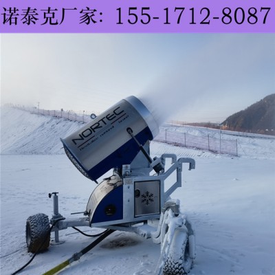 可电脑操控的智能化造雪机设备 大排量输出的移动式降雪机