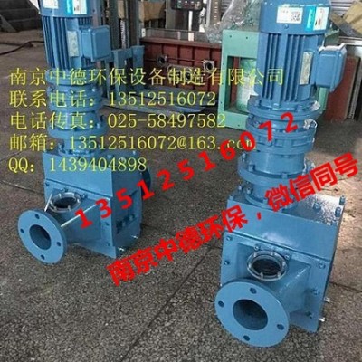 南京中德专业生产PG污泥切割机，管道破碎机，用于处理粪污污泥