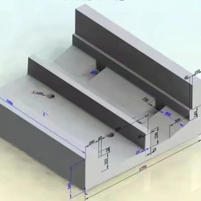 电缆槽钢模具钢板焊接钢模具加工价格